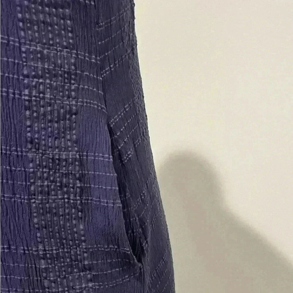 Maeve Textured Aria Shirtdress Size XS Blue - Picture 5 of 7